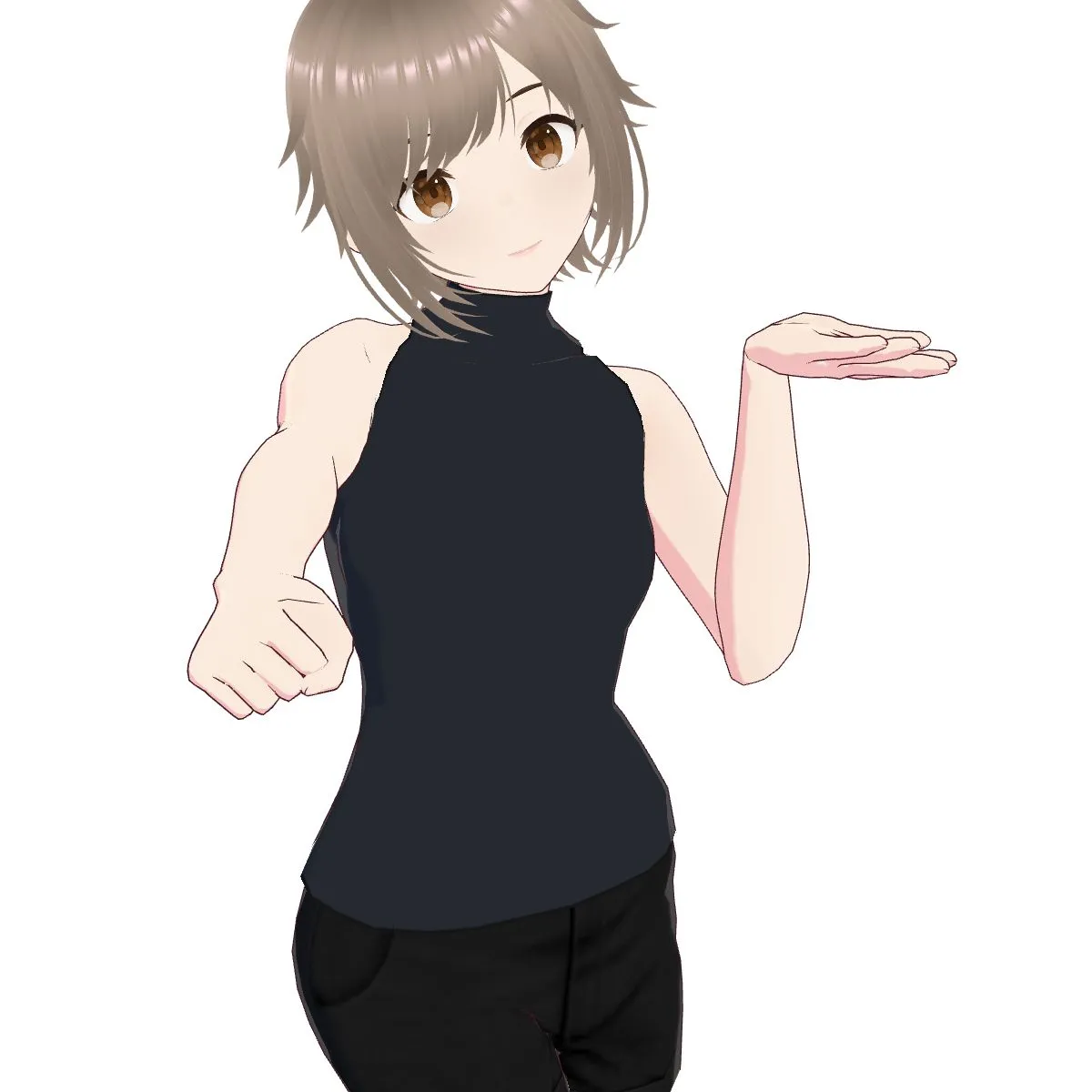 めしあがれ デッサン人形