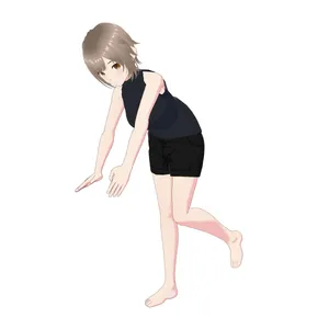 おします デッサン人形