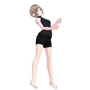 そびえるアレ デッサン人形