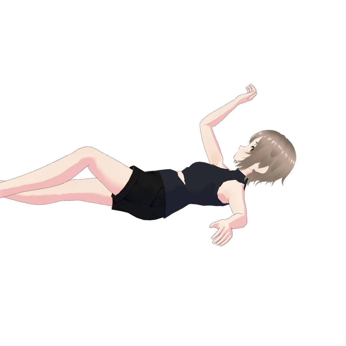 眩しい、 デッサン人形