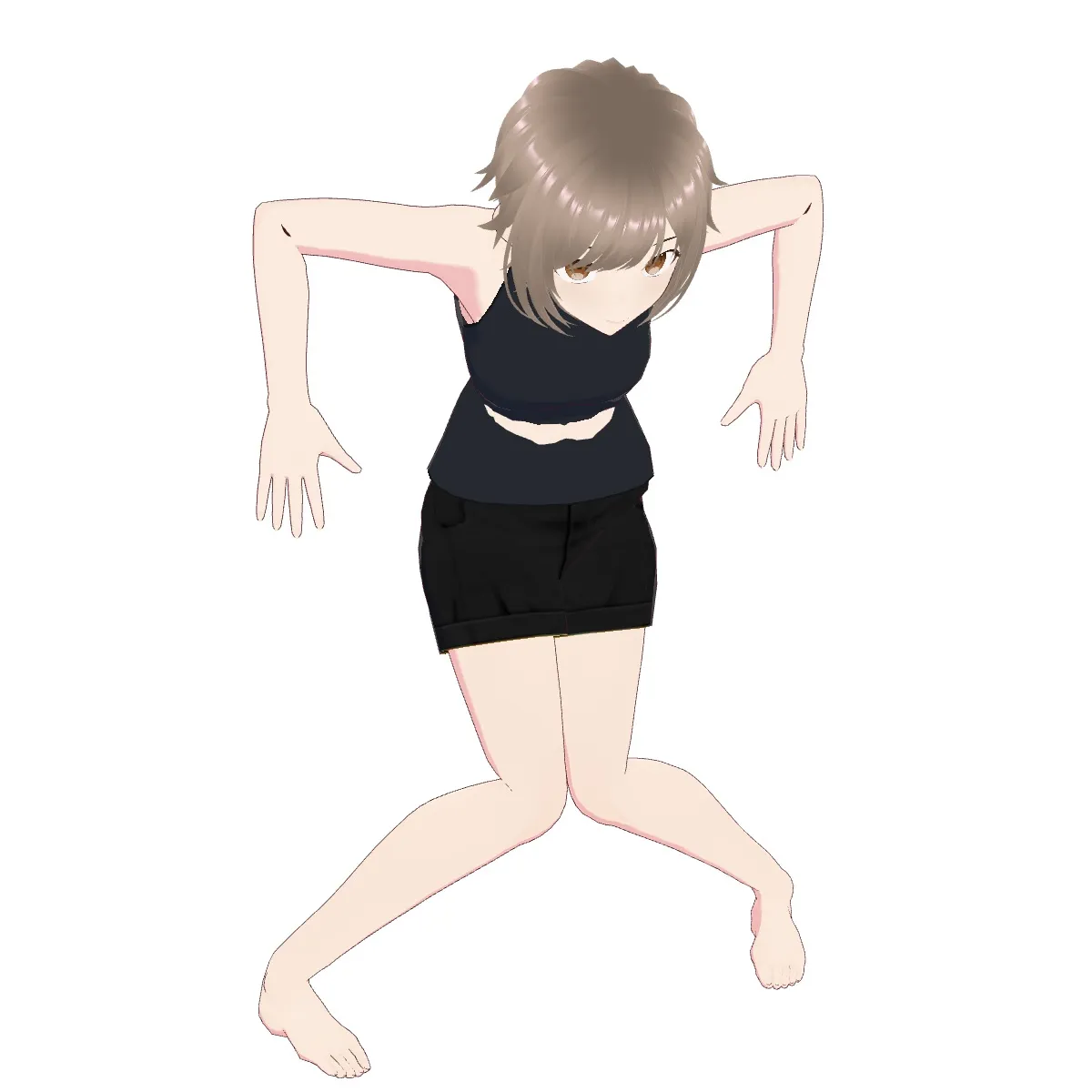 傀儡のポーズ デッサン人形