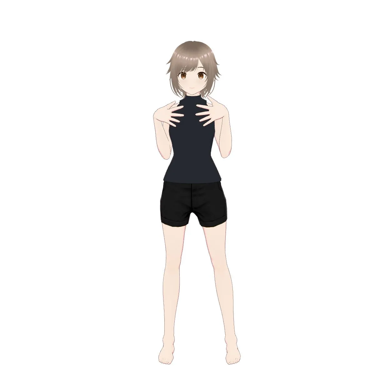 Drawing mannequin in the pose "紅レミリア立ち絵再現"