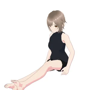 Drawing mannequin in the pose "疲れ果てて座る"