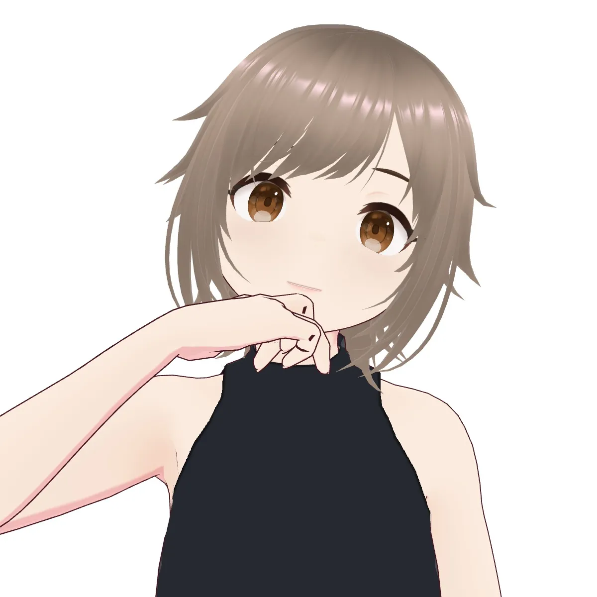 見下すポーズ 데생 인형